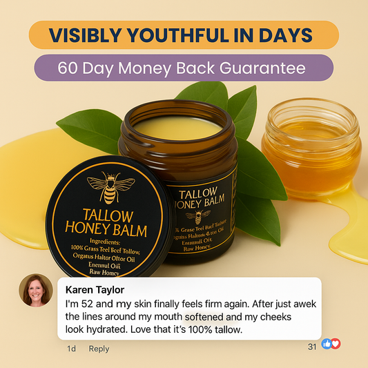 Grass Fed Tallow & Honey Balm
